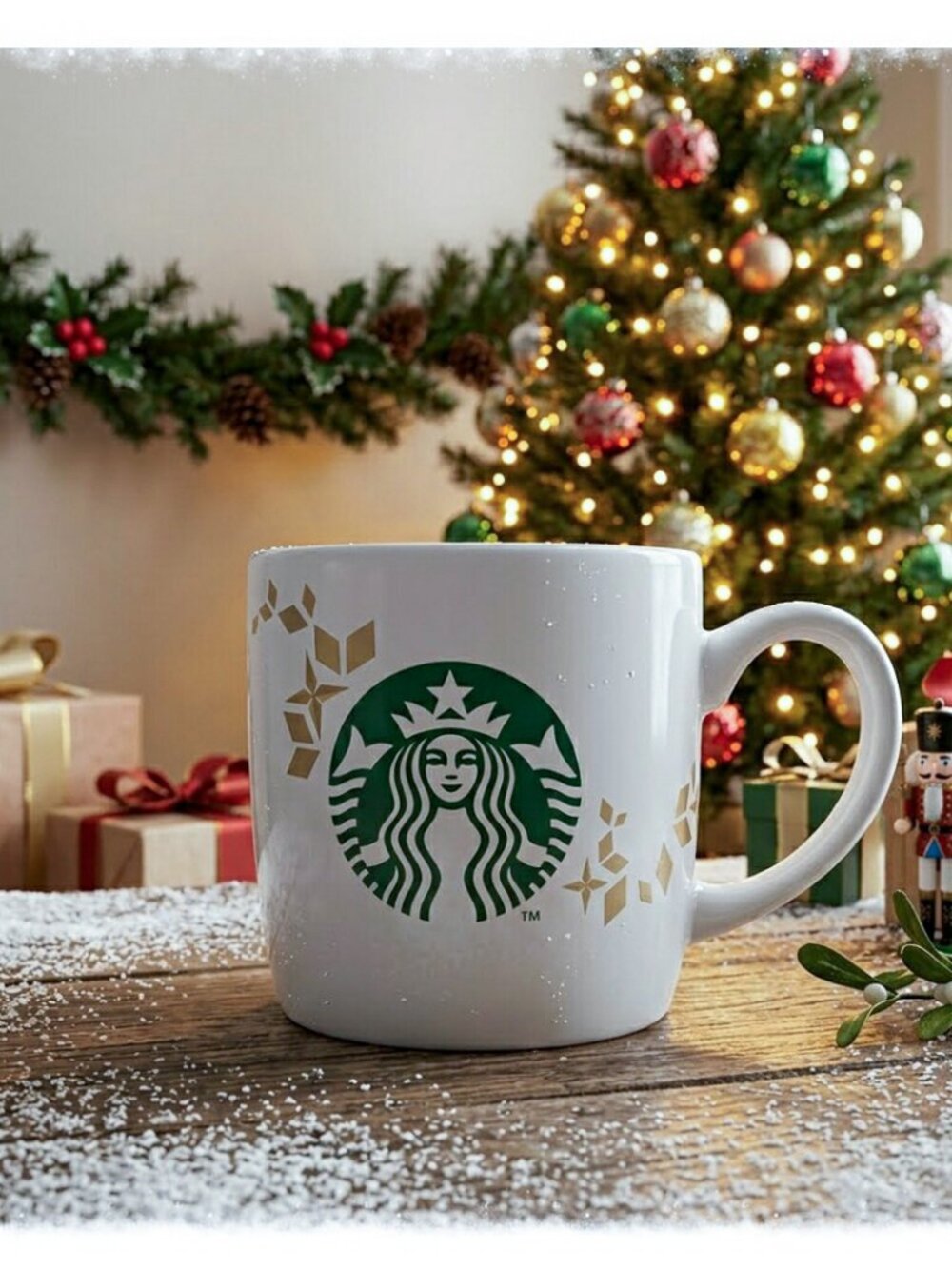 STARBUCKS 2013 Holiday Collection 14 fl oz coffee tea Mug